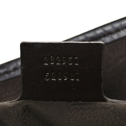 Gucci Monogram Medium Twins Tote Black 7 of 7