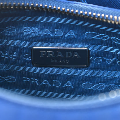 Prada Nylon Re-Edition 2005 Shoulder Bag Indaco 6 of 9