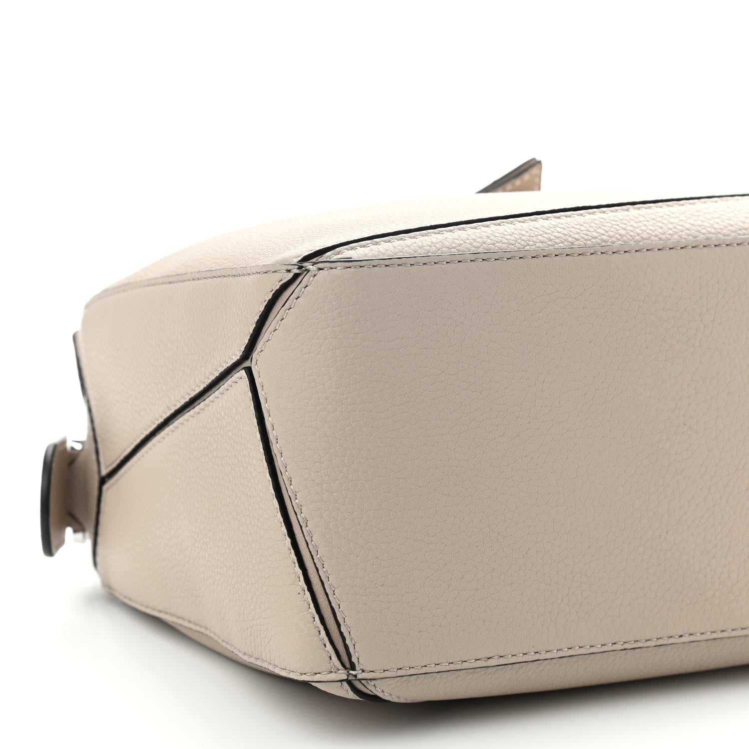 Loewe Calfskin Small Puzzle Bag Light Oat 8 of 9