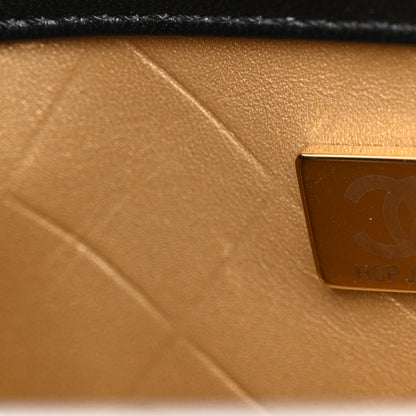 Chanel Lambskin Quilted Mini Coco Clips Single Flap Black 7 of 11