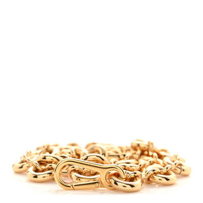 Loewe Brass Anagram Donut Chain Shoulder Strap Gold 1 of 4