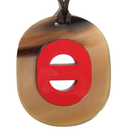 Hermes Buffalo Horn and Lacquer Fidelio Necklace 3 of 5
