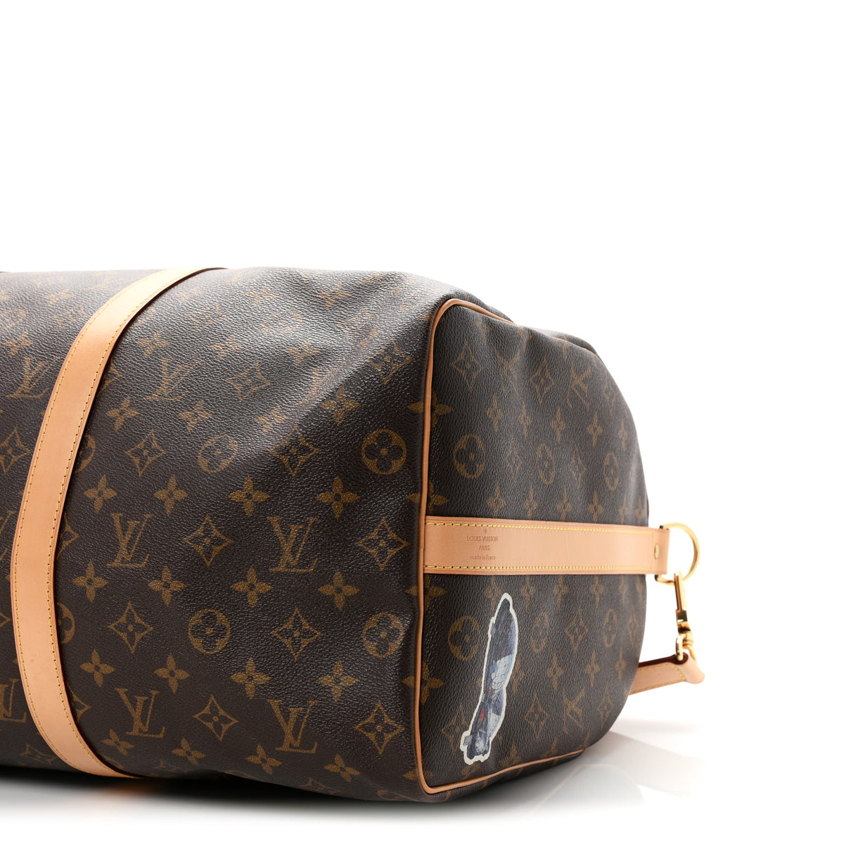 Louis Vuitton Monogram World Tour Keepall Bandouliere 50 9 of 9