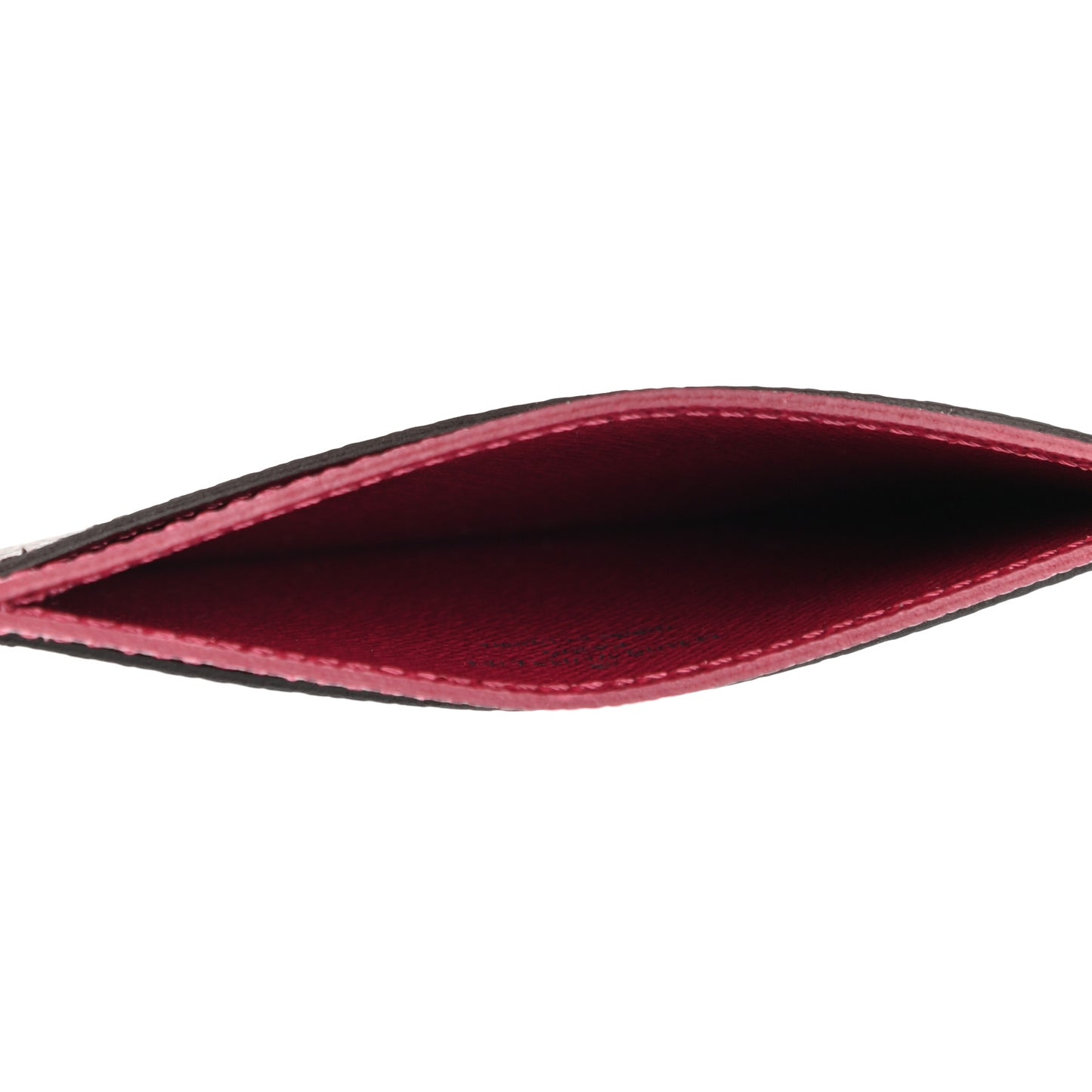 Monogram Card Holder Fuchsia