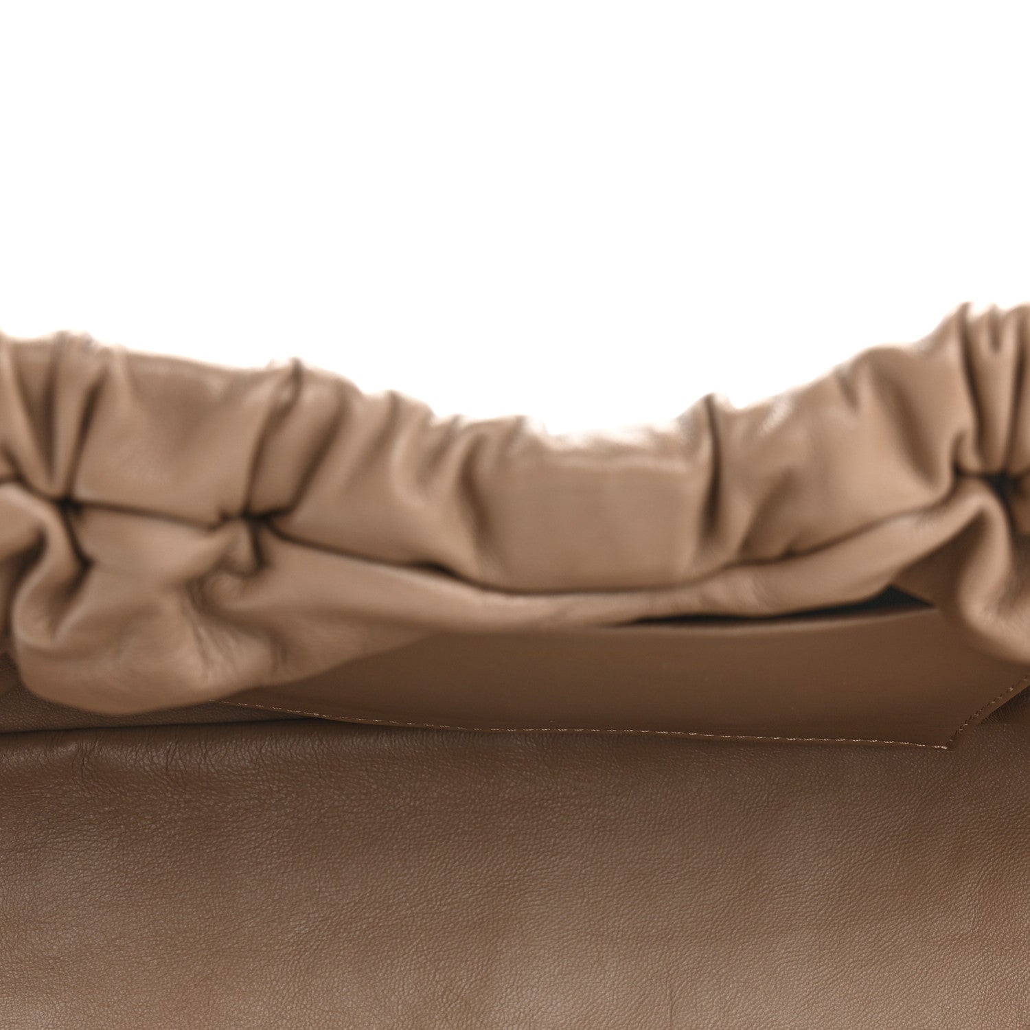 Mansur Gavriel Lambskin Cloud Clutch Biscotto 5 of 9