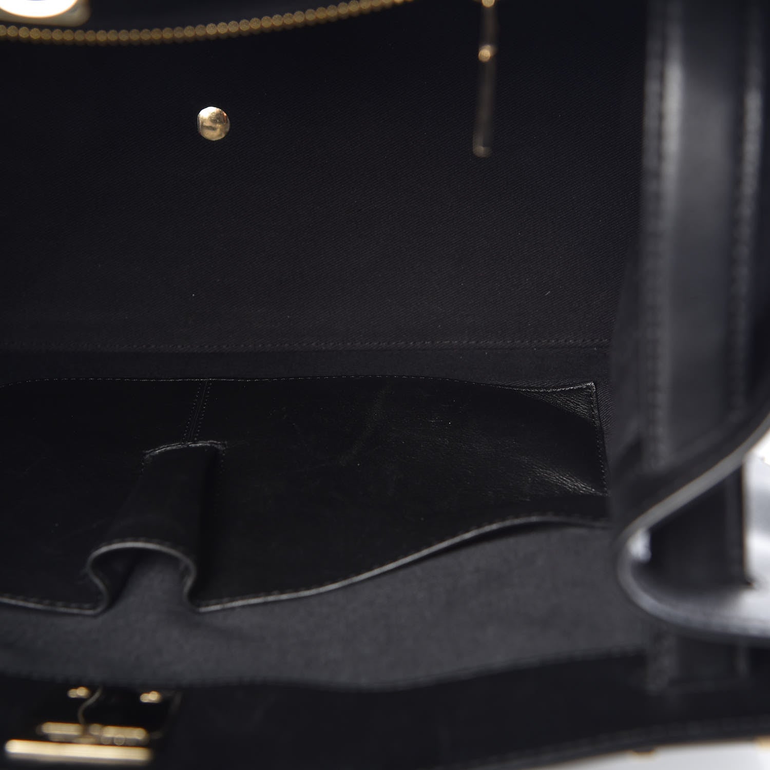 Valentino Garavani Calfskin Studded Large JoyLock Satchel Black 11 of 20