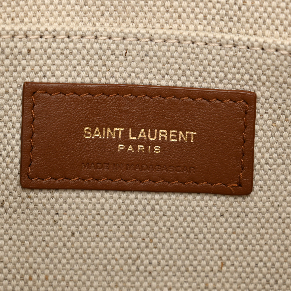 Raffia Large Cassandre Pouch Naturel Brick