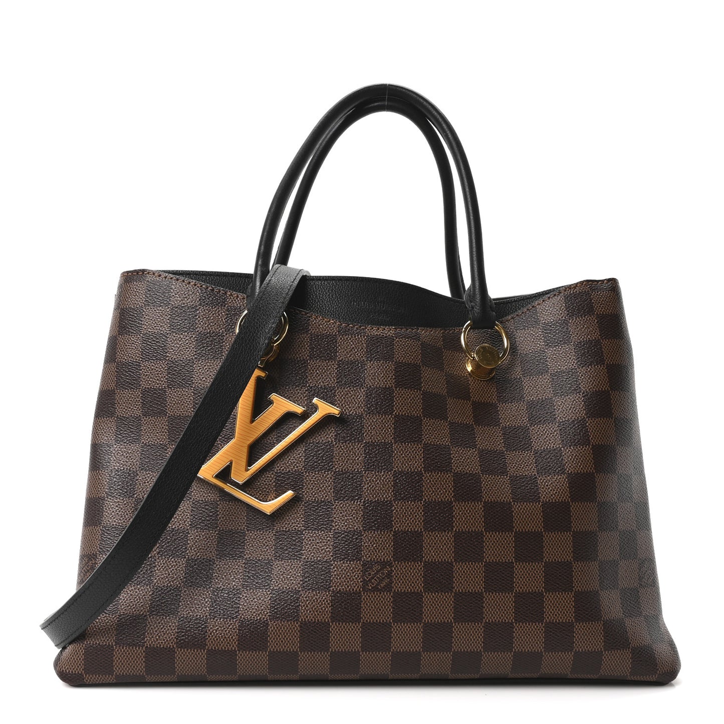 Damier Ebene LV Riverside Black Black