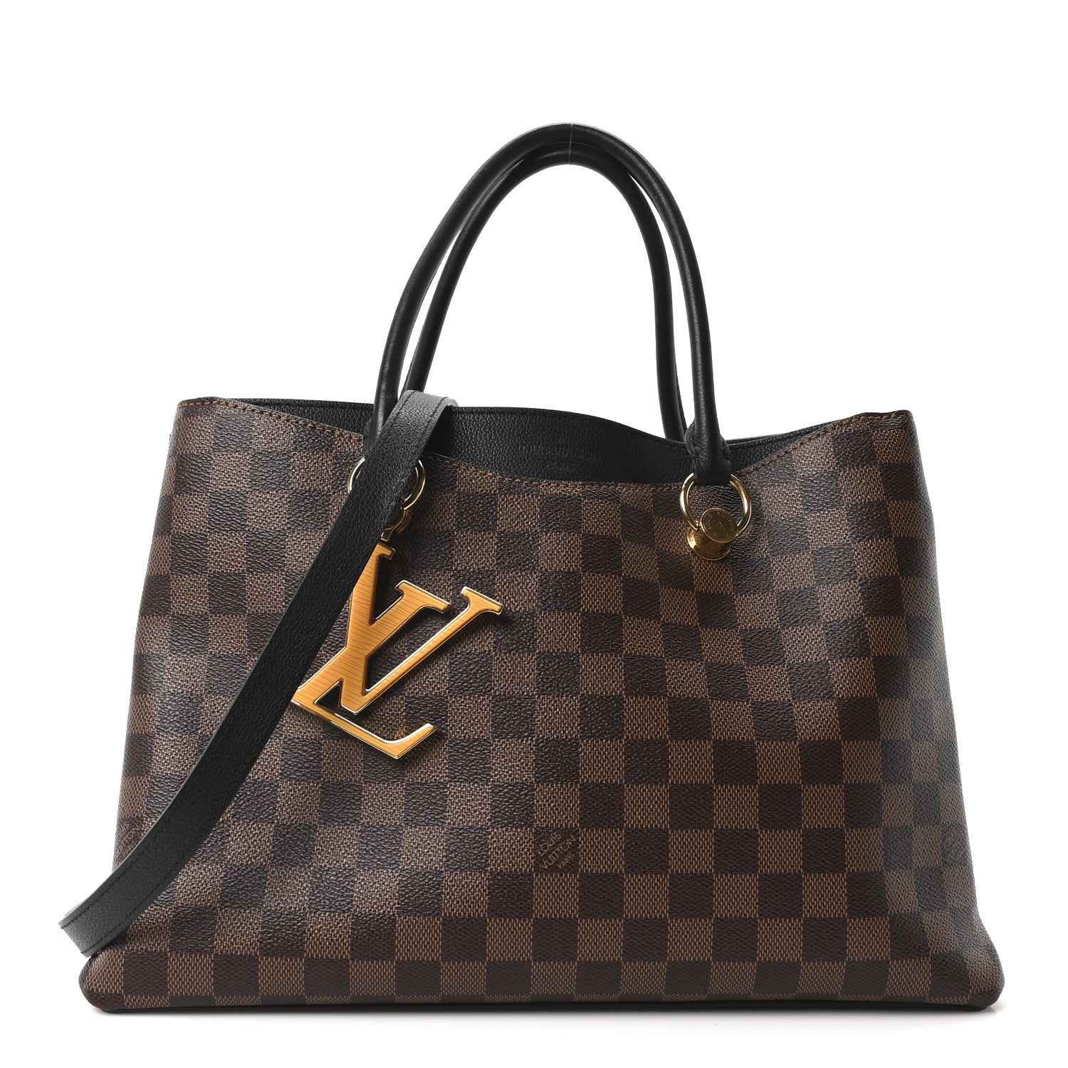 Louis Vuitton Damier Ebene LV Riverside Black Black 1 of 8