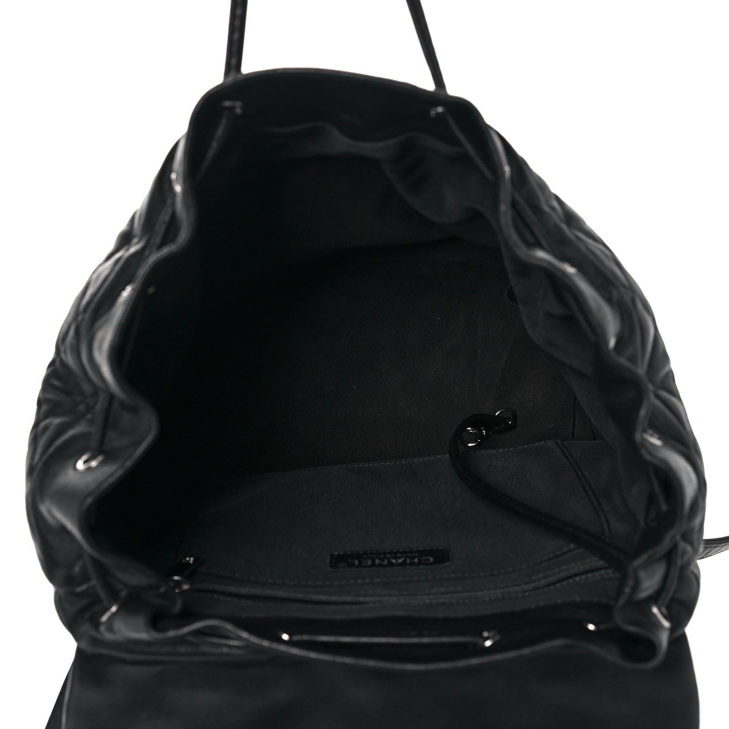 Chanel Calfskin Quilted Large Urban Spirit Backpack Black 5 of 13