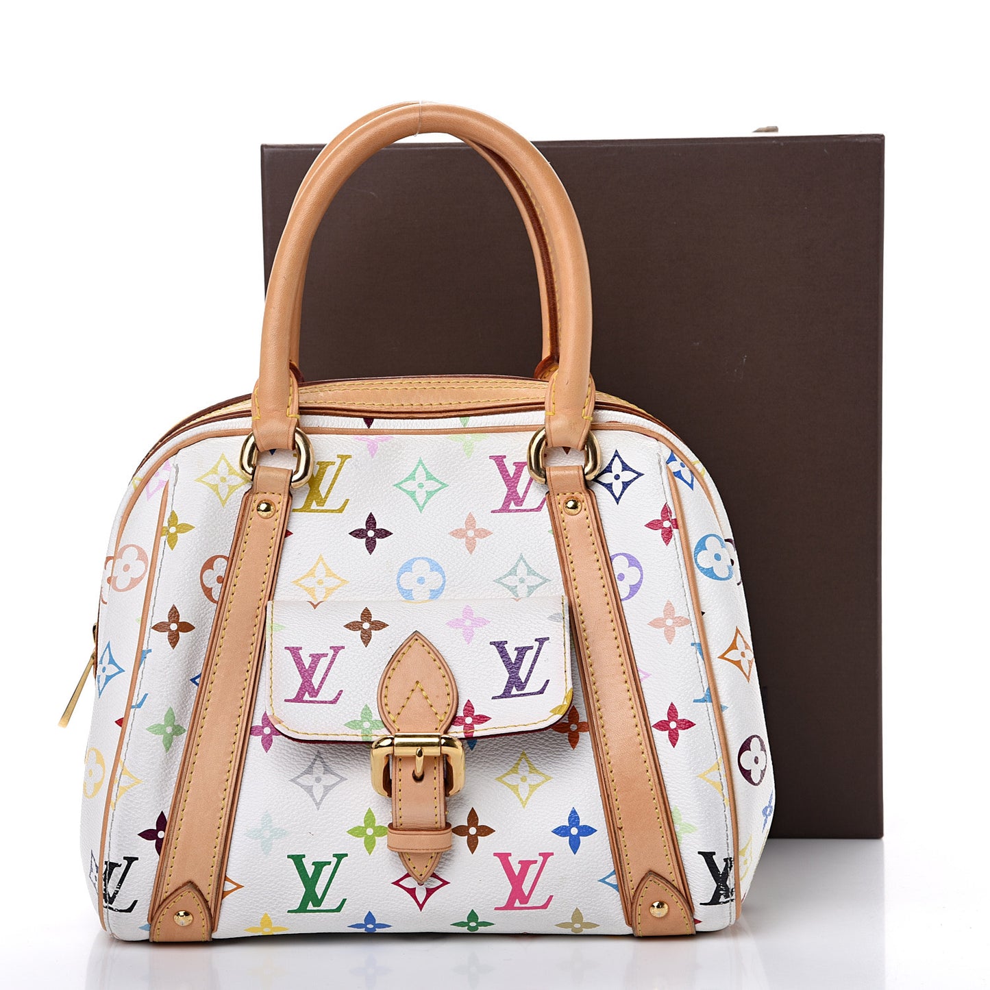 Monogram Multicolor Priscilla White