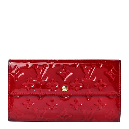 Louis Vuitton Vernis Sarah Wallet Pomme D'Amour 1 of 14