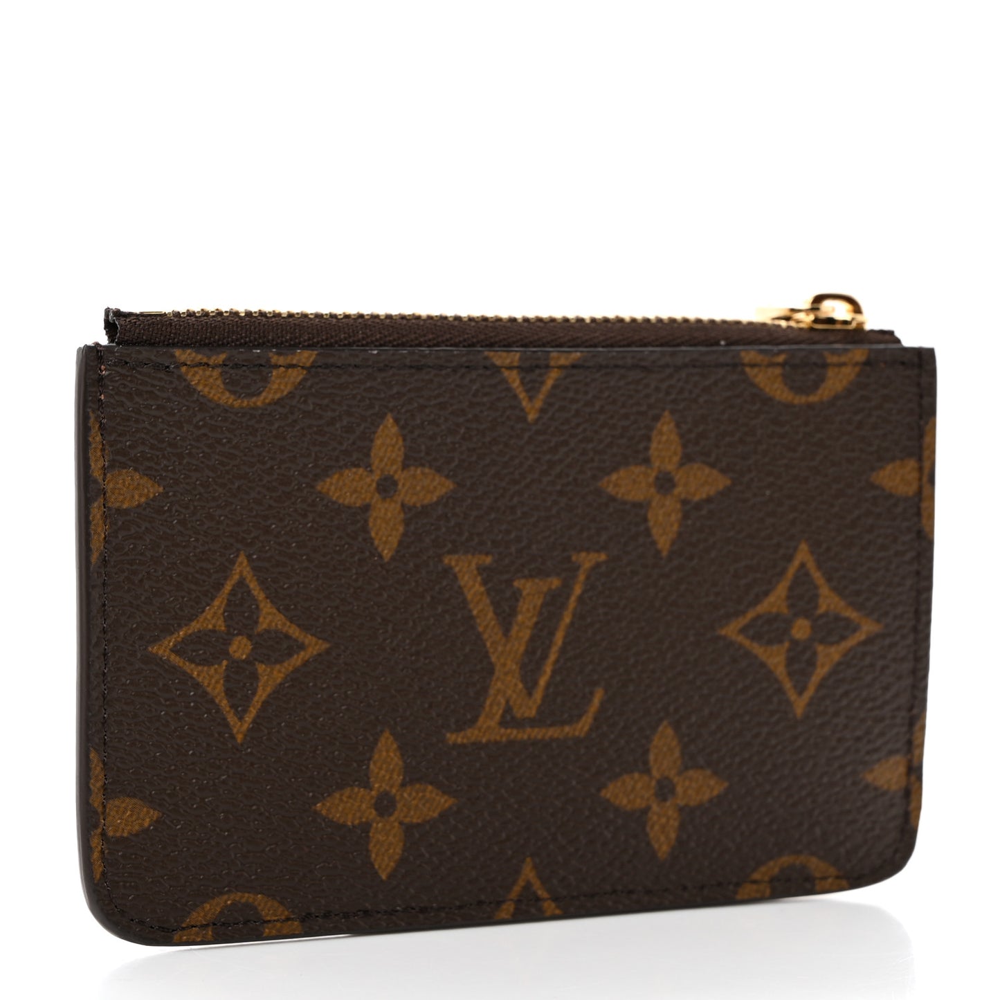 Monogram Zipped Romy Card Holder