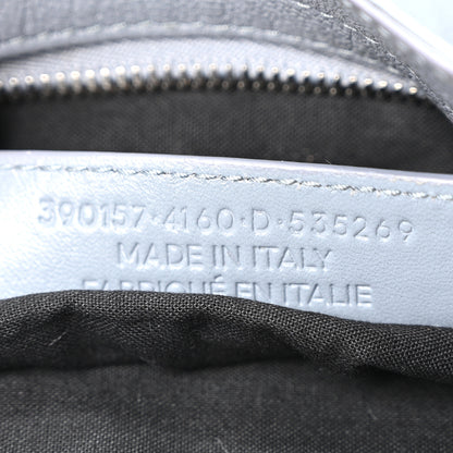Balenciaga Chevre Silver Metallic Edge Hardware Velo Gris Acier 8 of 11