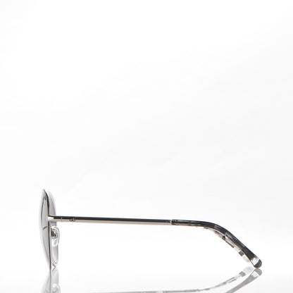 Chanel Round Spring Sunglasses 4206 Black Silver 3 of 9