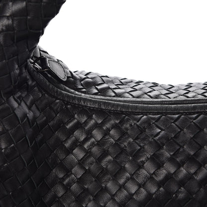 Bottega Veneta Nappa Intrecciato Large Veneta Hobo Black 10 of 13