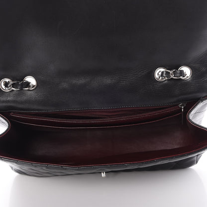 Chanel Lambskin Quilted Jumbo Single Flap Black 5 of 7