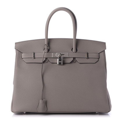 Hermes Togo Birkin 35 Gris Asphalte 1 of 10