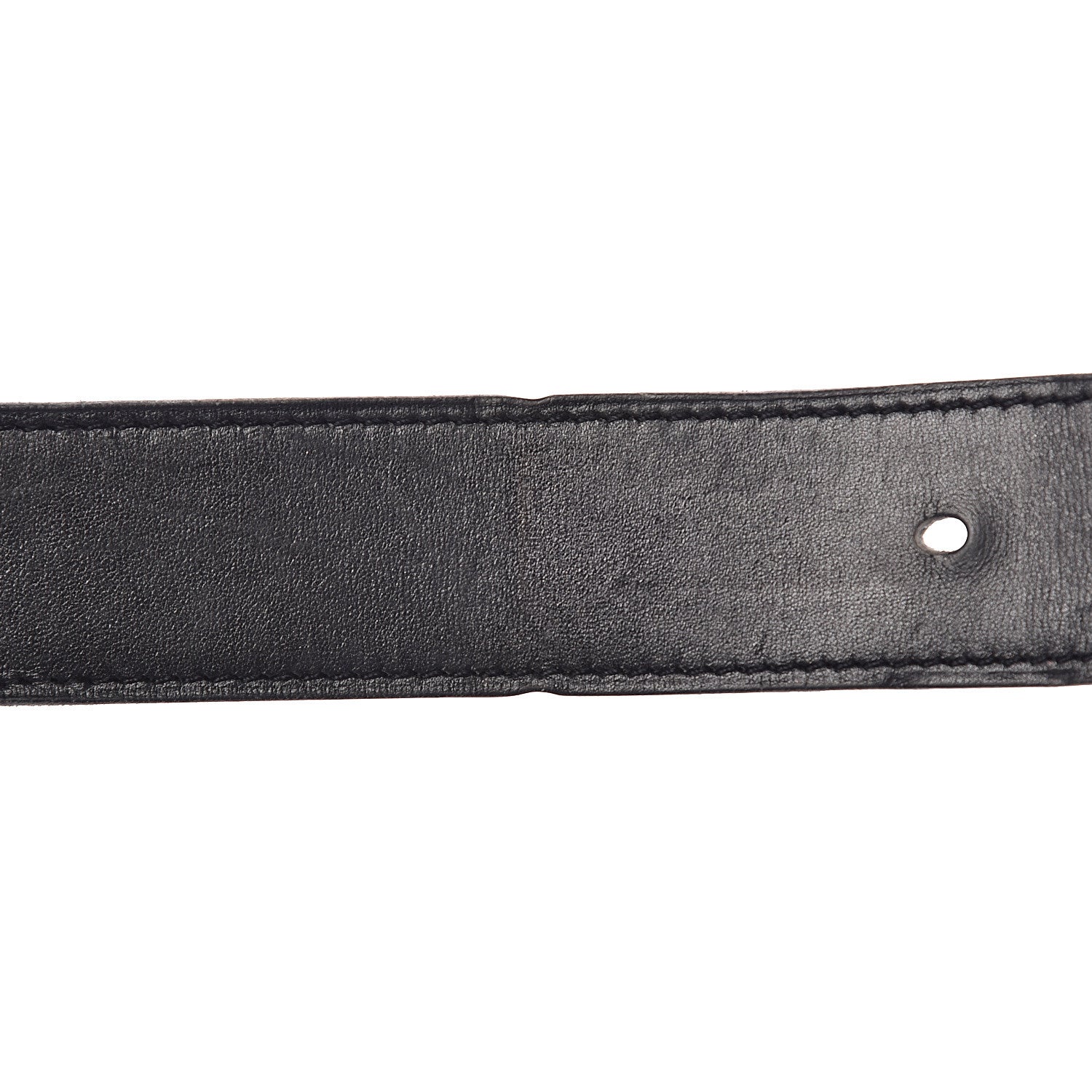Hermes Box Togo 32mm Belt Strap 85 Black Gold 6 of 10