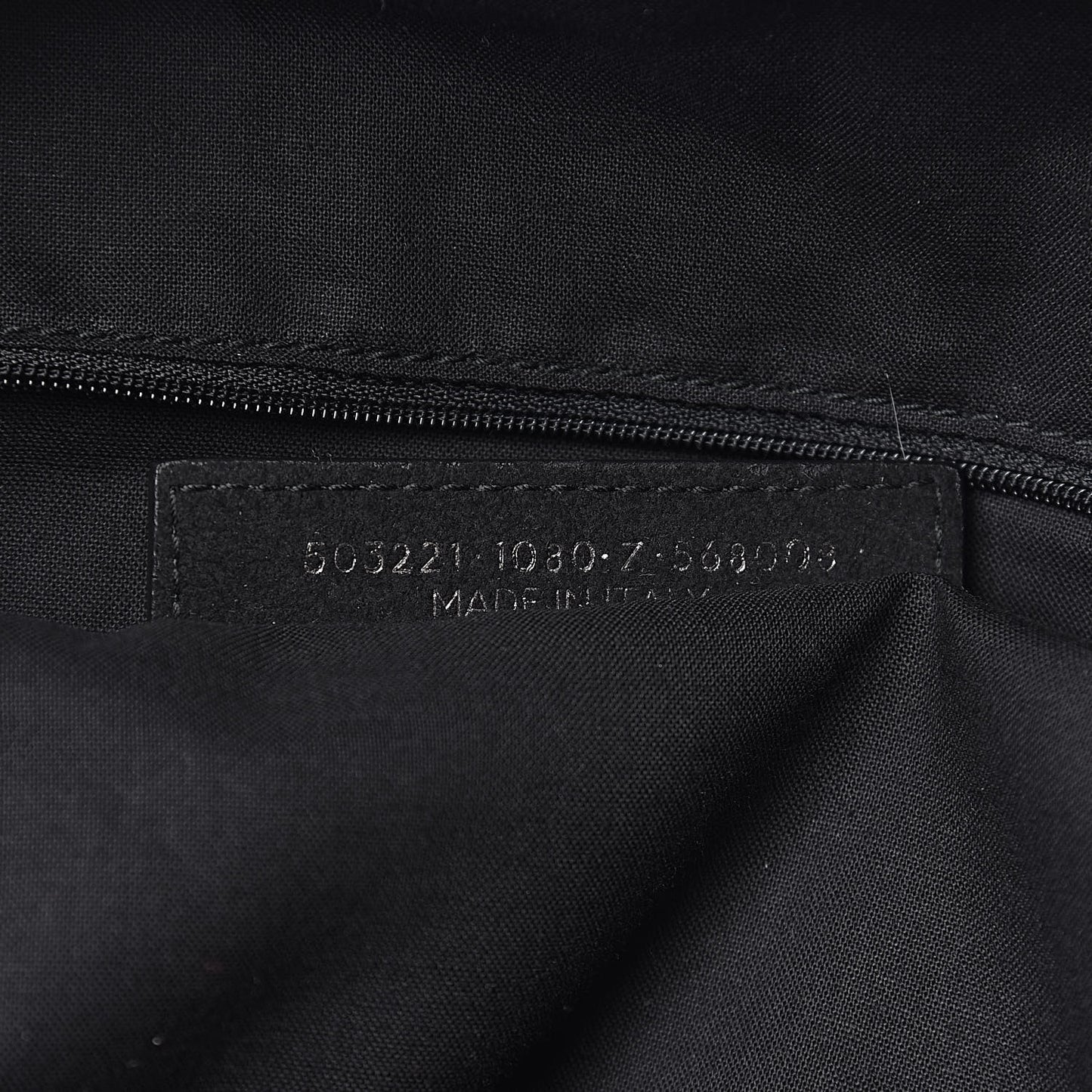 Nylon Milano Paris LA Embroidered Explorer Backpack Black