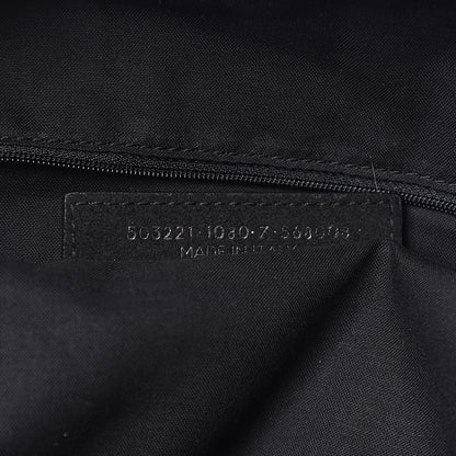 Balenciaga Nylon Milano Paris LA Embroidered Explorer Backpack Black 7 of 10