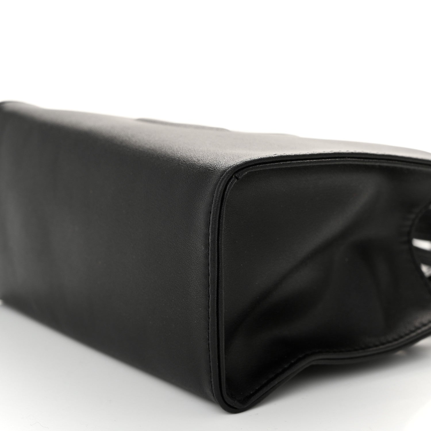 Telfar Vegan Leather Small Shopping Bag Black 9 of 9