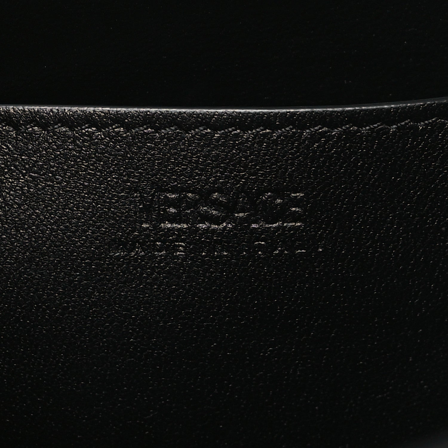 Versace Calfskin Medium Greca Goddess Shoulder Bag Black 6 of 9