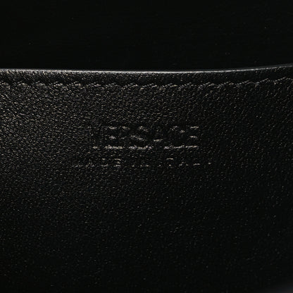 Versace Calfskin Medium Greca Goddess Shoulder Bag Black 6 of 9