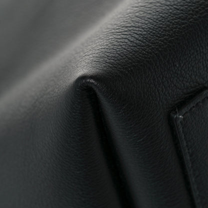 Burberry Calfskin Large Society Tote Black 8 of 12