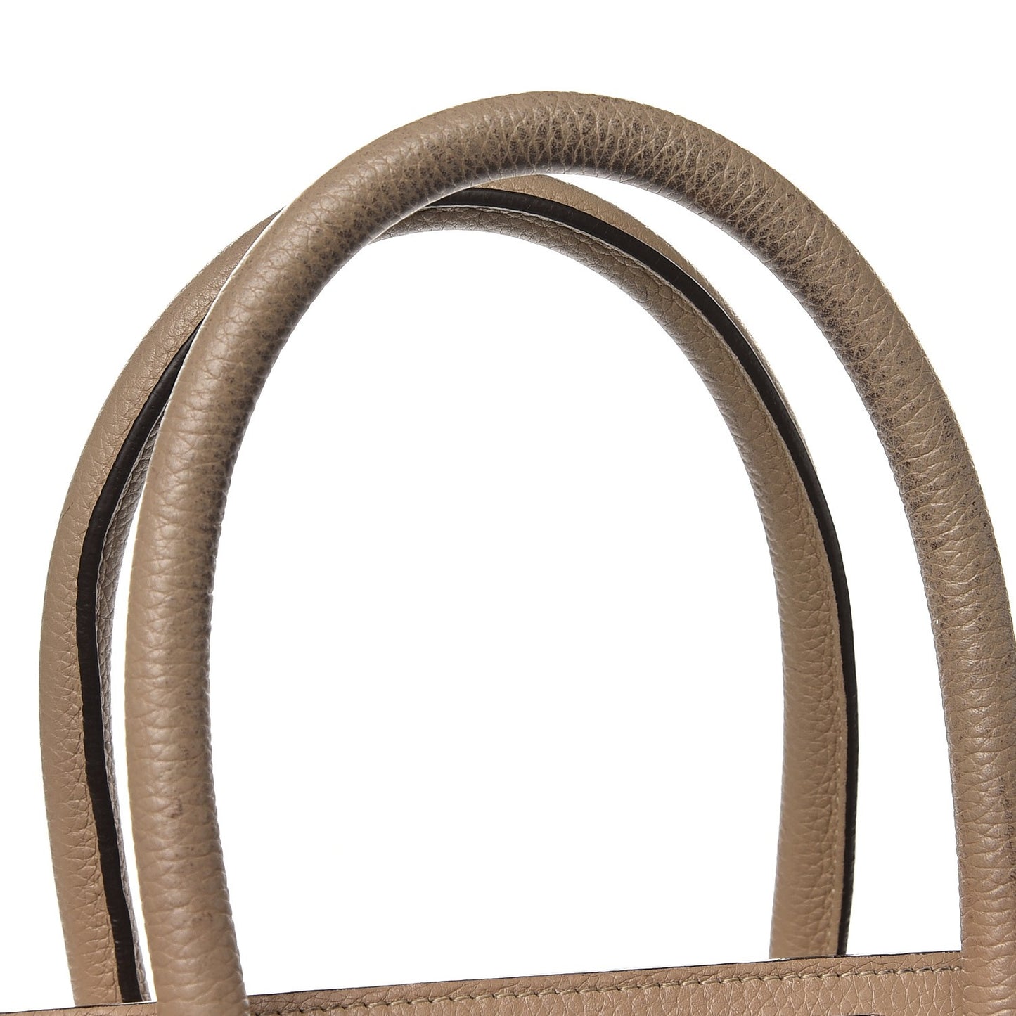 Drummed Calfskin Micro Luggage Dune