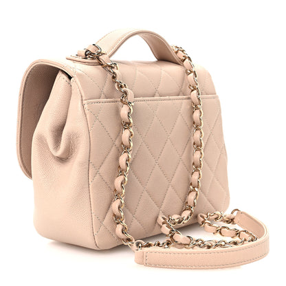 Chanel Caviar Quilted Medium Business Affinity Flap Beige 3 of 11