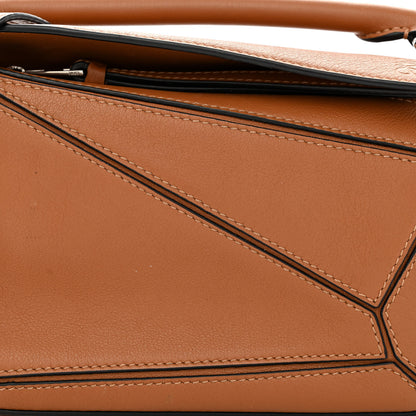 Loewe Calfskin Mini Puzzle Bag Tan 9 of 11