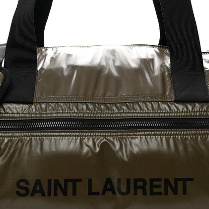 Saint Laurent Nylon Nuxx Ripstop Duffle Khaki 6 of 8