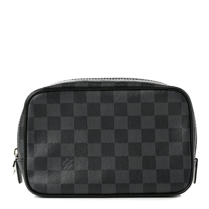 Louis Vuitton Damier Graphite Toilet Pouch PM 1 of 6