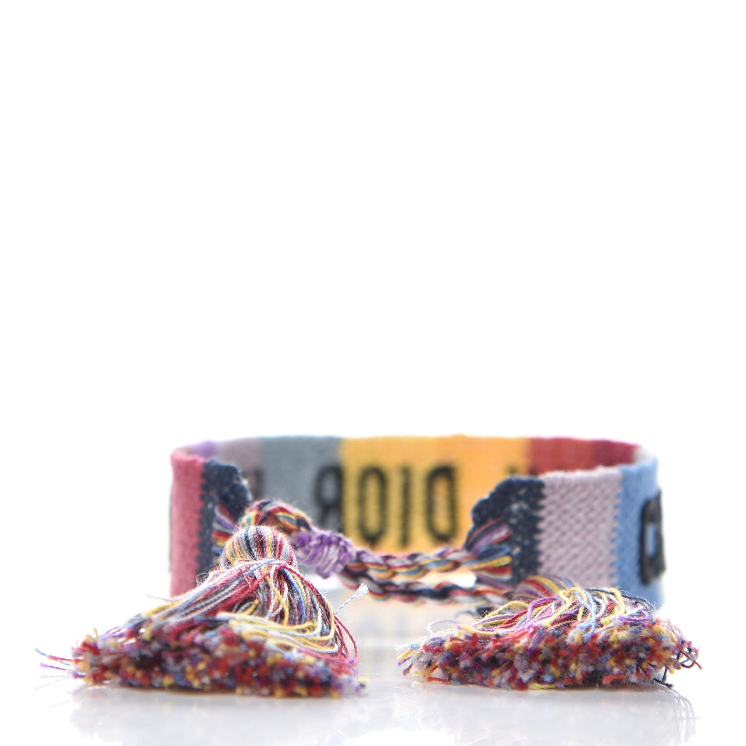 Christian Dior Woven Cotton J'Adior Friendship Bracelet 3 of 3