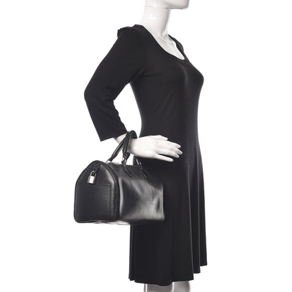 Louis Vuitton Epi Speedy 25 Black 2 of 16