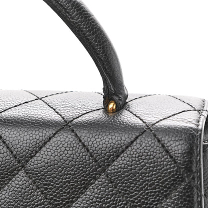 Chanel Caviar Quilted Jumbo Kelly Flap Black 11 of 11