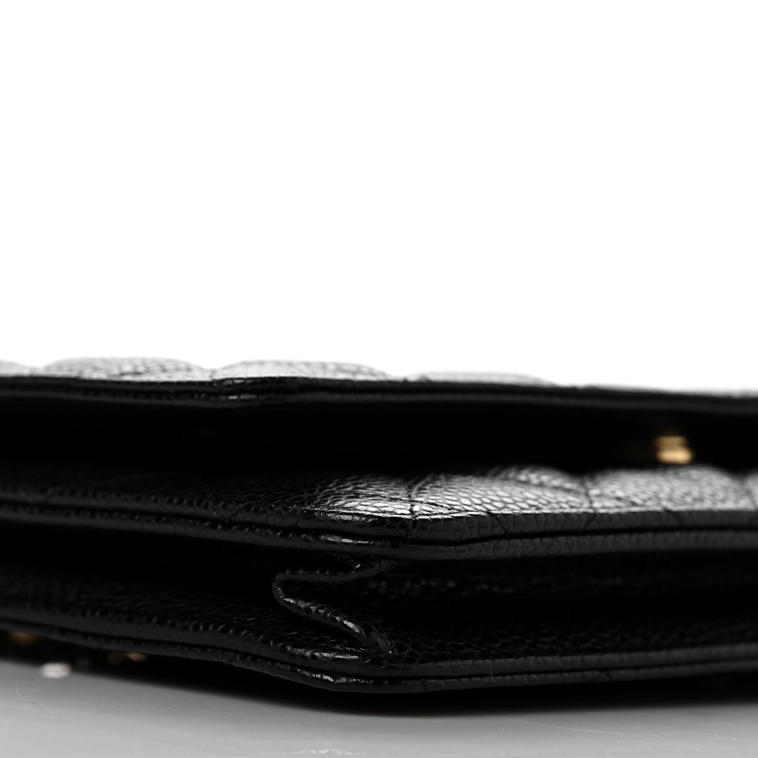 Chanel Caviar Quilted Wallet On Chain WOC Black 9 of 11