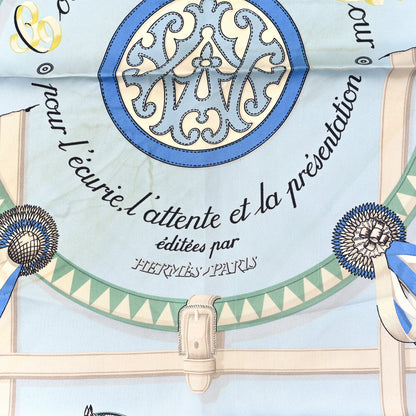 Hermes Silk Couvertures Et Tenues de Jour Scarf 90 3 of 5