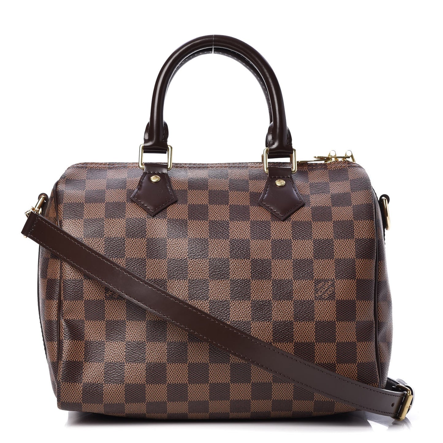 Damier Ebene Speedy Bandouliere 25