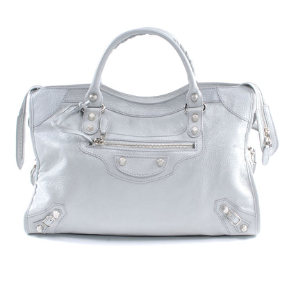 Balenciaga Agneau Giant 12 Silver Hardware City Gris Glace 1 of 7