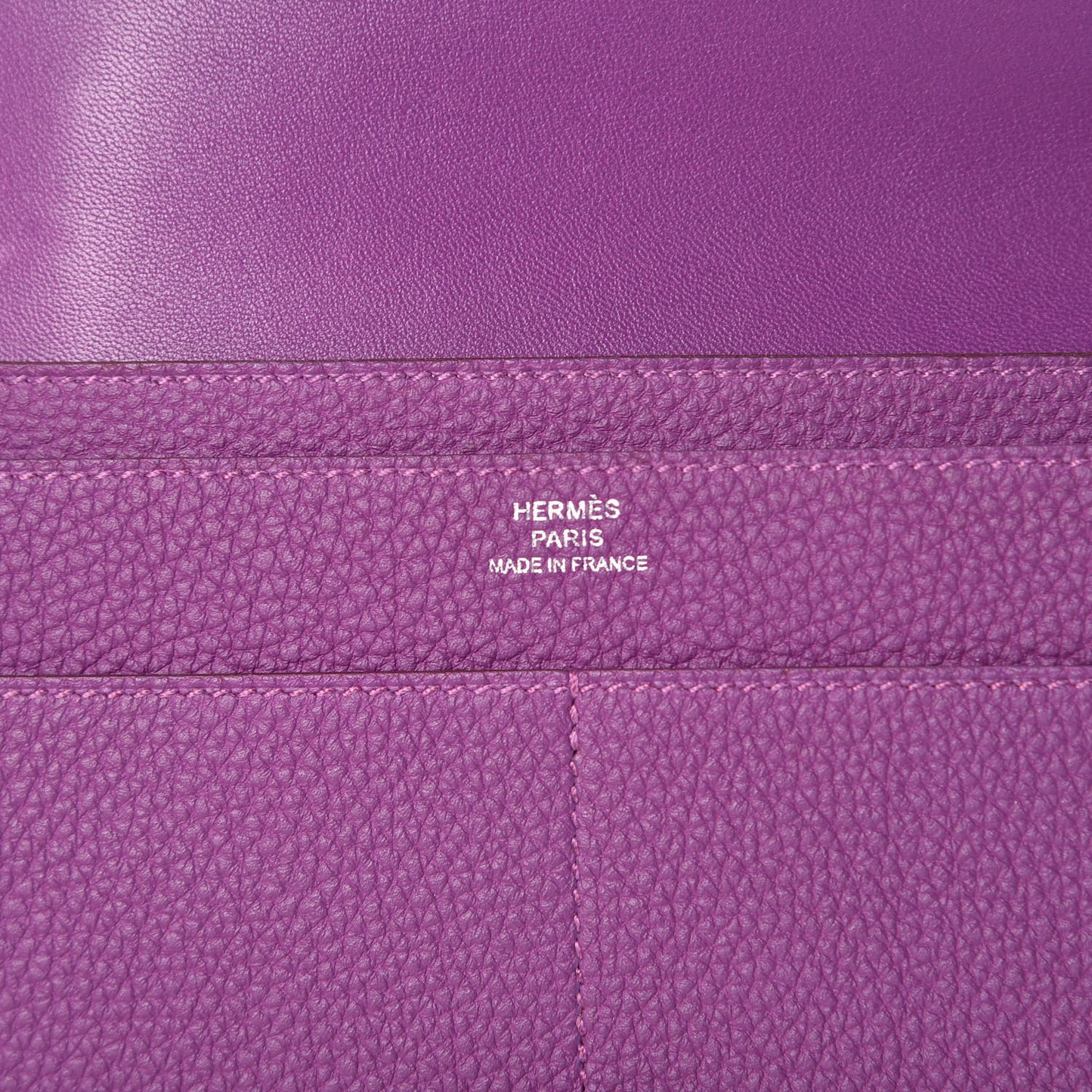 Togo Dogon Duo Wallet Ultraviolet