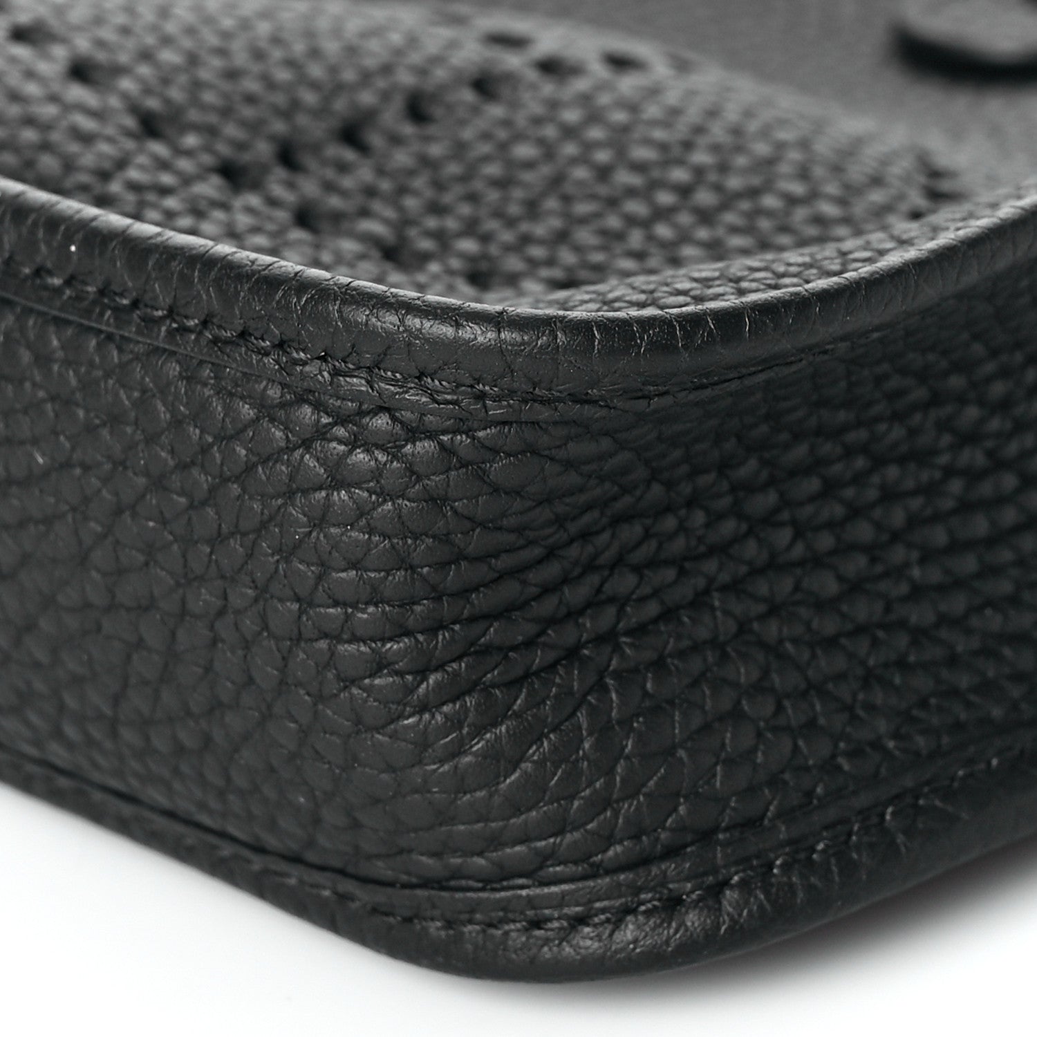 Hermes Taurillon Clemence Evelyne TPM Black 8 of 9