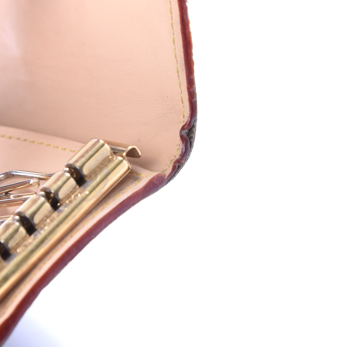 Monogram Multicolor Multicles 4 Key Holder Black