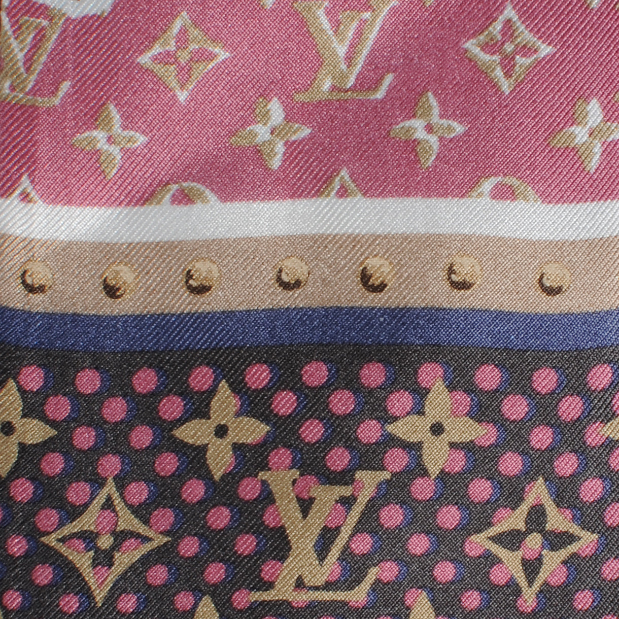 Silk Monogram Wallpaper Bandeau