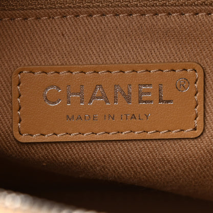Chanel Denim Deauville Bowling Bag Beige 6 of 11
