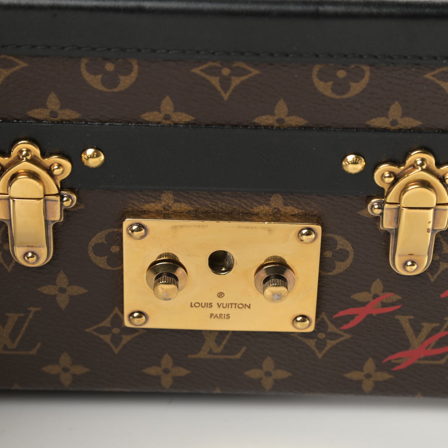 Monogram Petite Malle Black