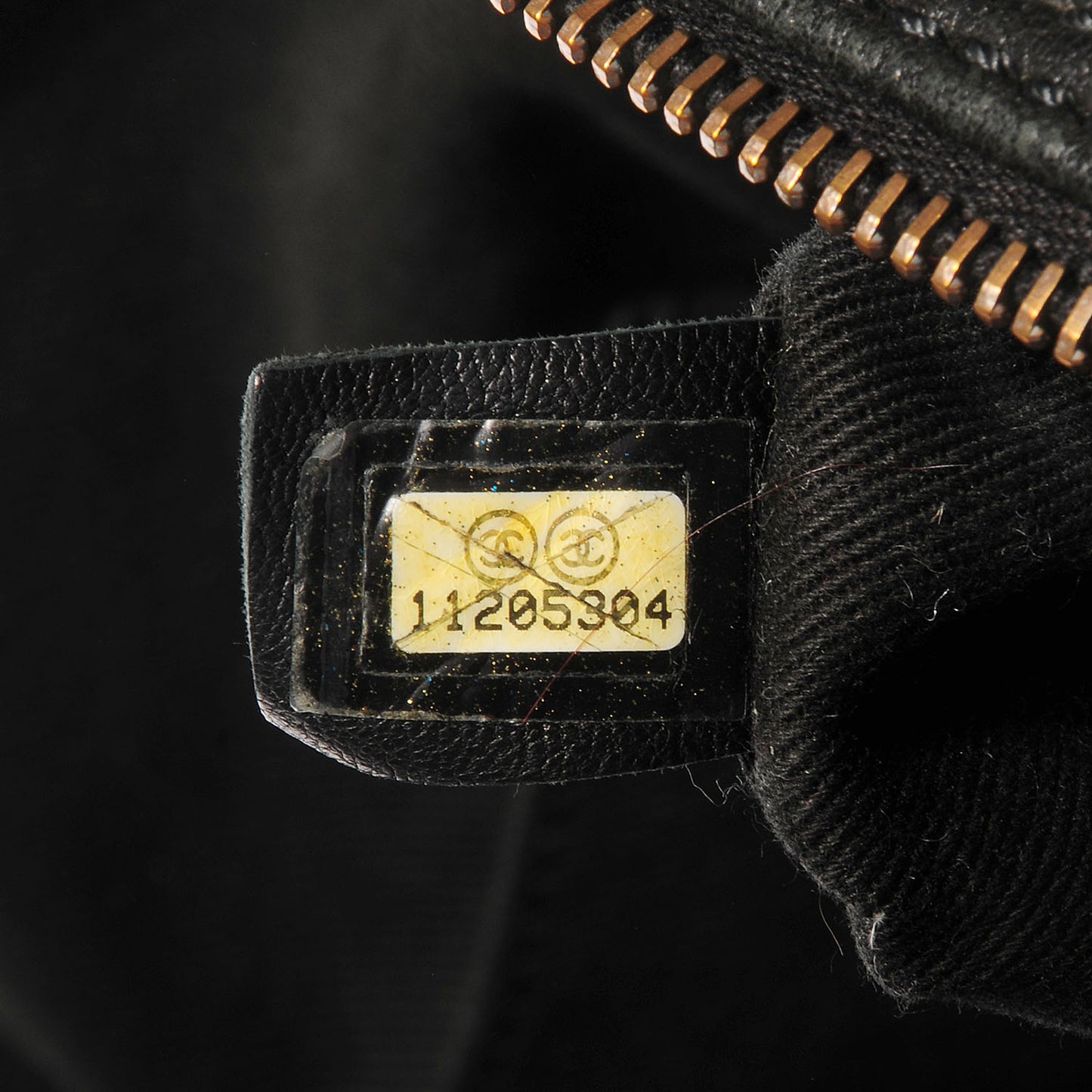 Calfskin Large Diamond Stitch Tote Black