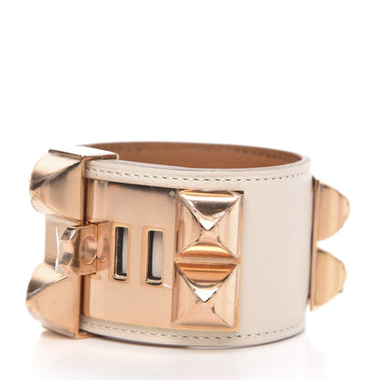 Hermes Swift Collier de Chien CDC Bracelet S Craie 3 of 7