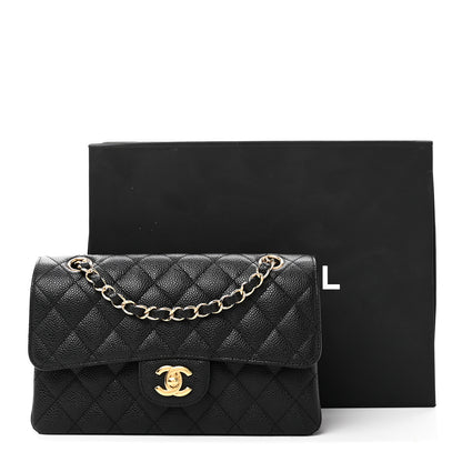 Chanel Caviar Quilted Small Double Flap Black 11 of 11